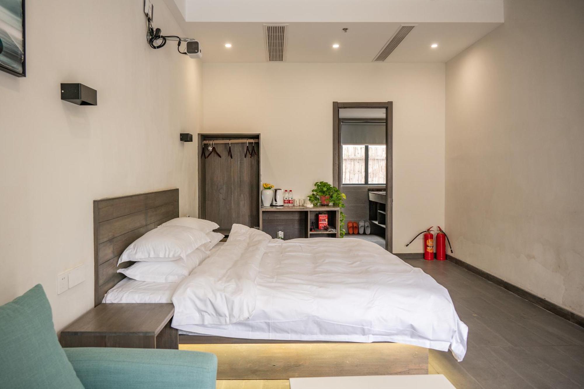 Tongxiang Tingjian Musu Private Soup Design Homestay - South Gate Of Wuzhen Xizha Scenic Area מראה חיצוני תמונה