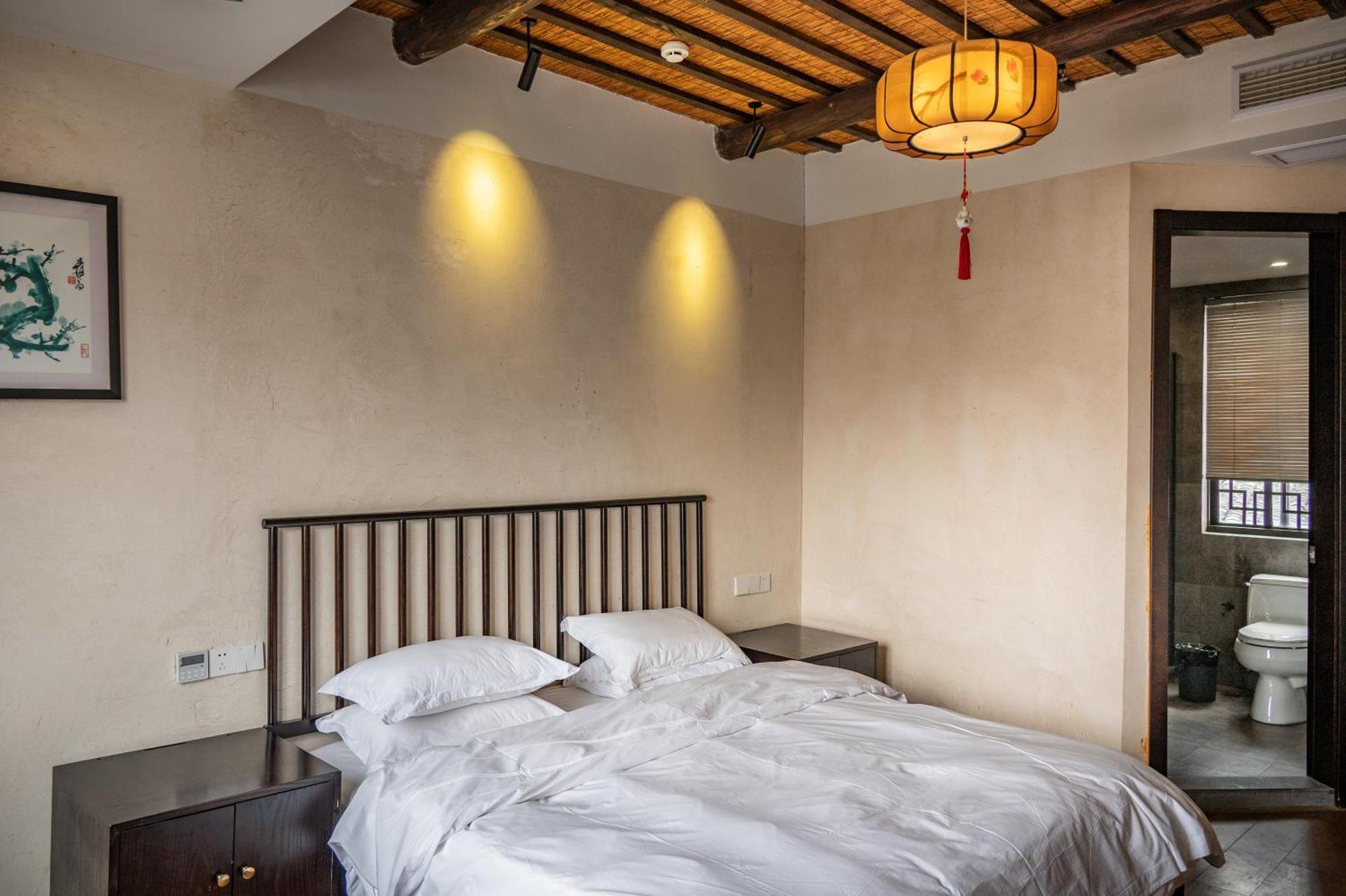 Tongxiang Tingjian Musu Private Soup Design Homestay - South Gate Of Wuzhen Xizha Scenic Area מראה חיצוני תמונה